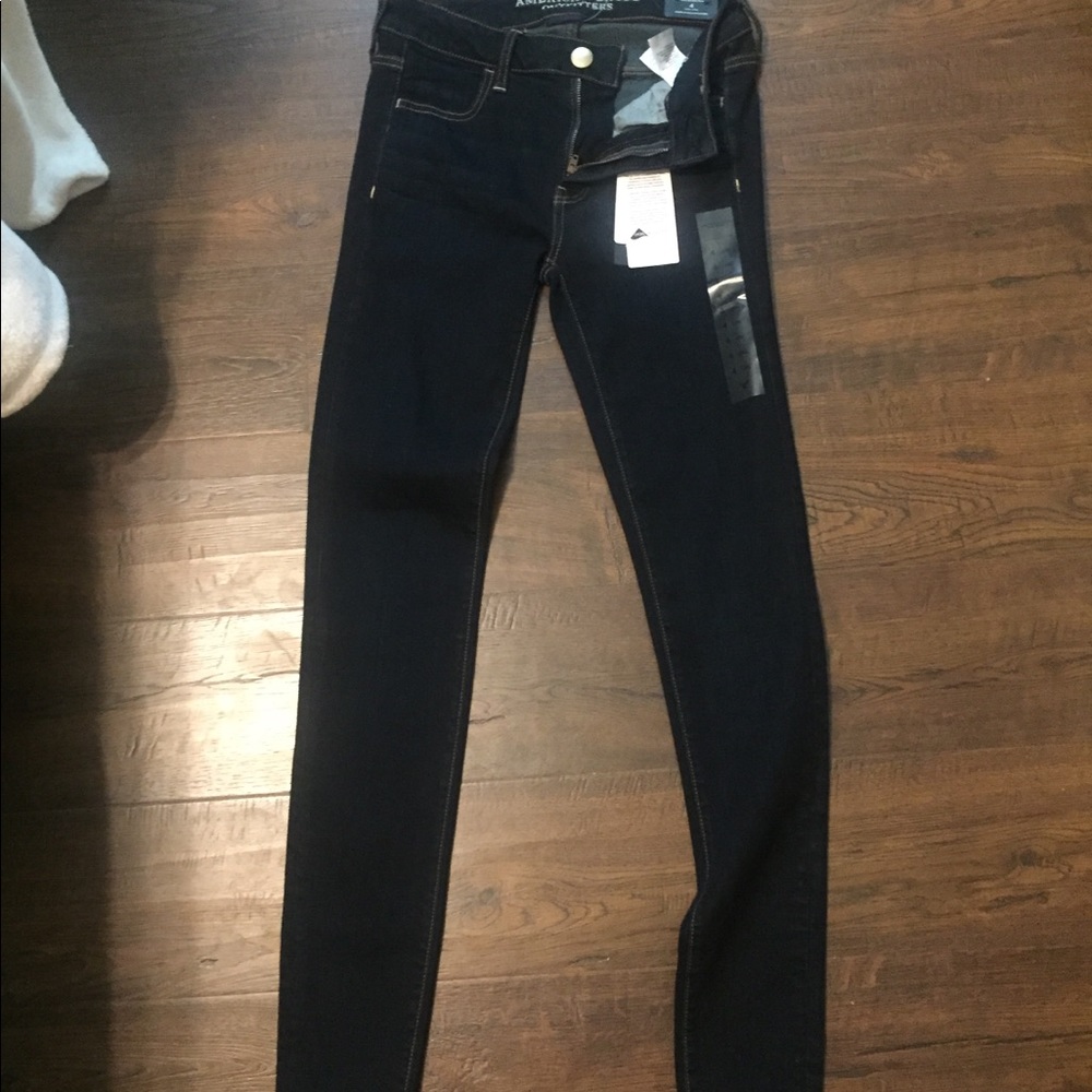 American eagle dark wash jegging